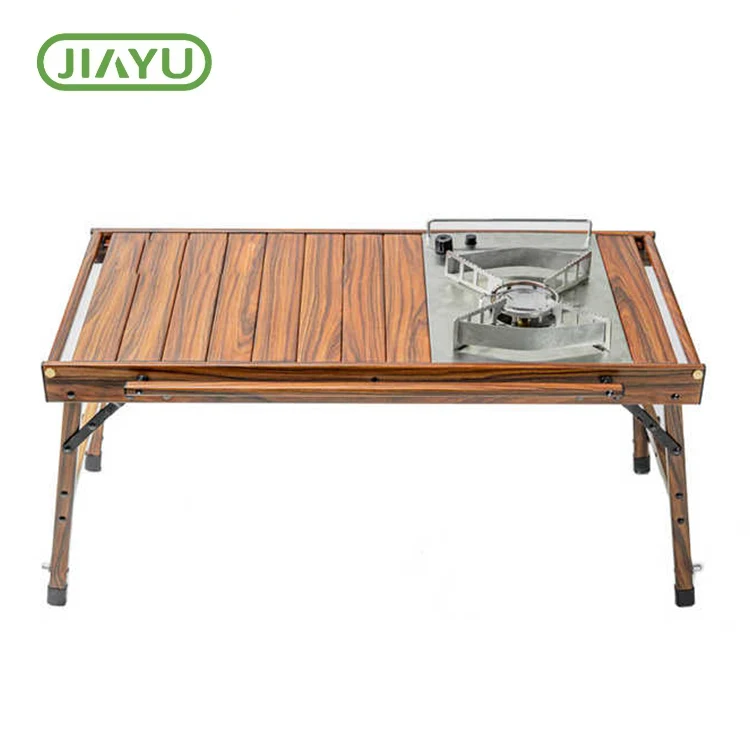 Vouwbare houten korrel buiten tafel