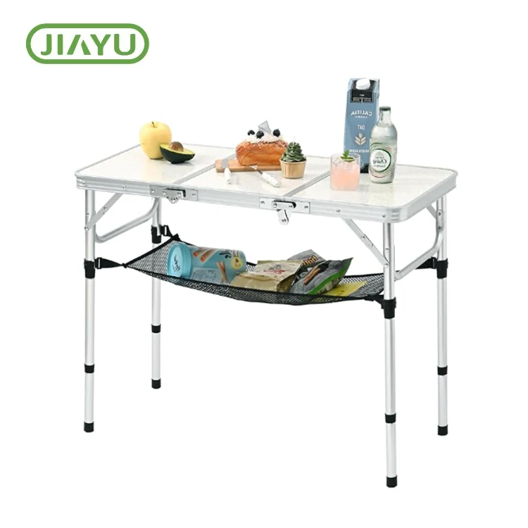 Draagbare aluminium campingtafel
