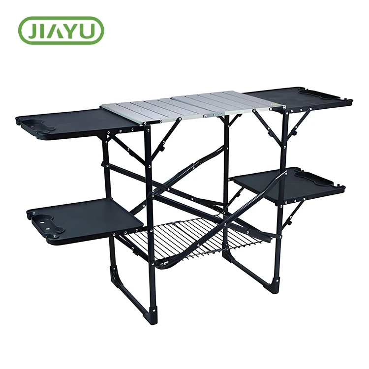 Draagbare opvouwbare aluminium campingtafel