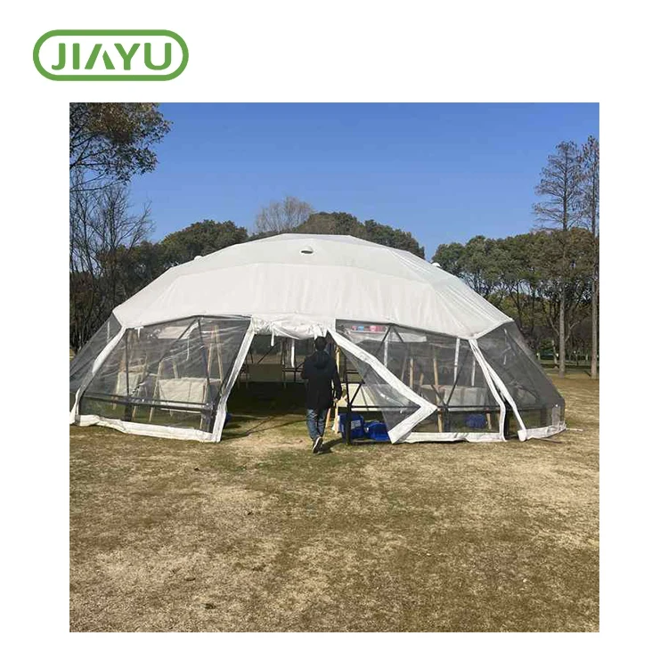 Winddichte tactische geodetische basiskamp tent